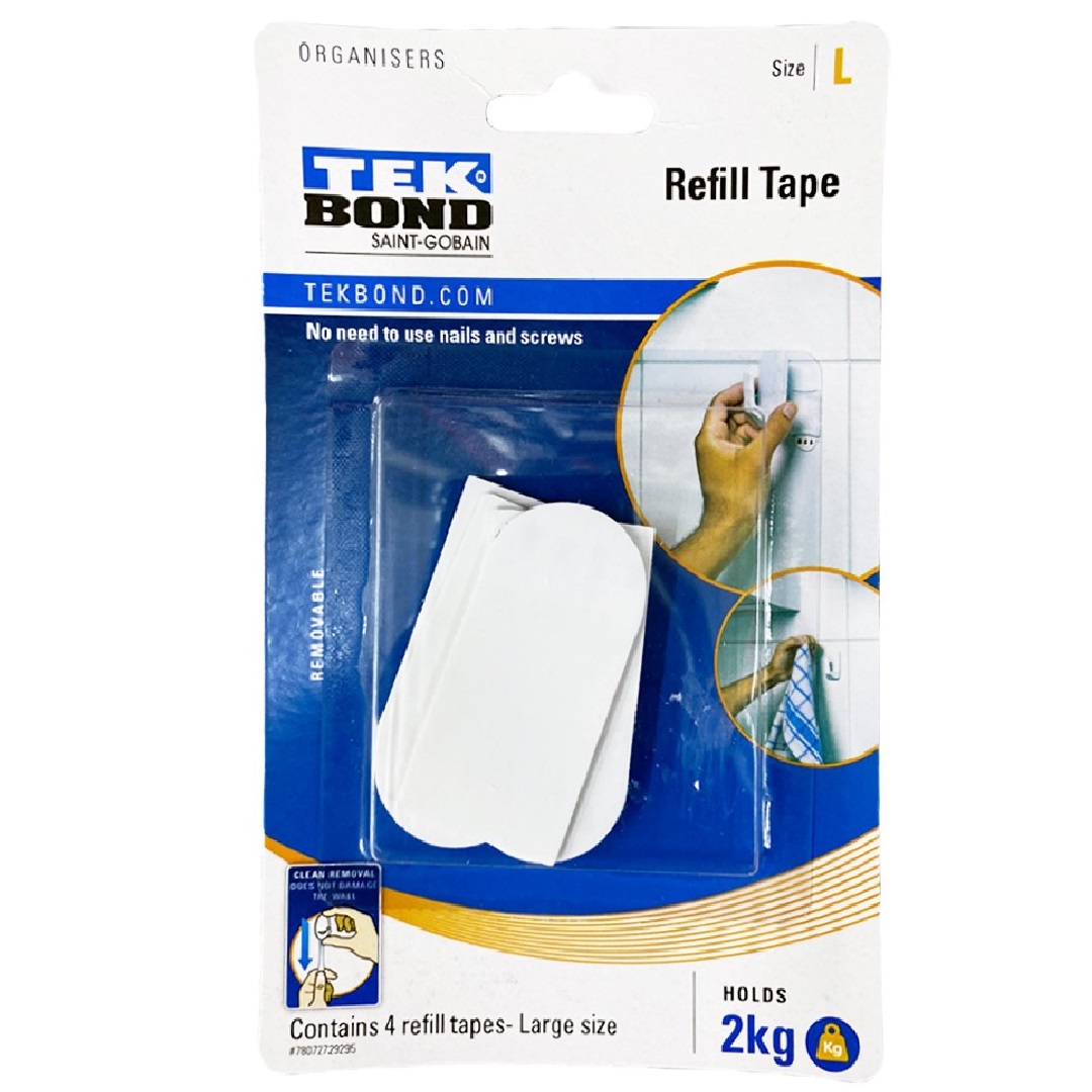 TEKBOND Smart Tape Adhesive Strips 2KG 4PC/Pack
